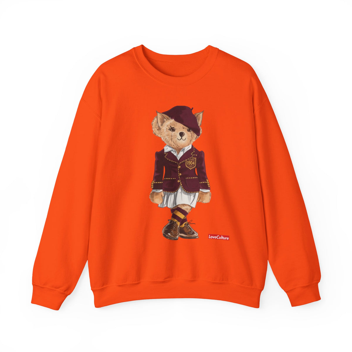 Bethune Cookman Teddy Bear Sweatshirt| Vintage Polo Club  Outfit