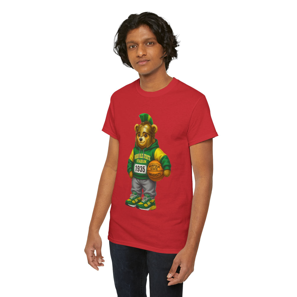 Norfolk State Spartan Bear - HBCU Tee Shirt
