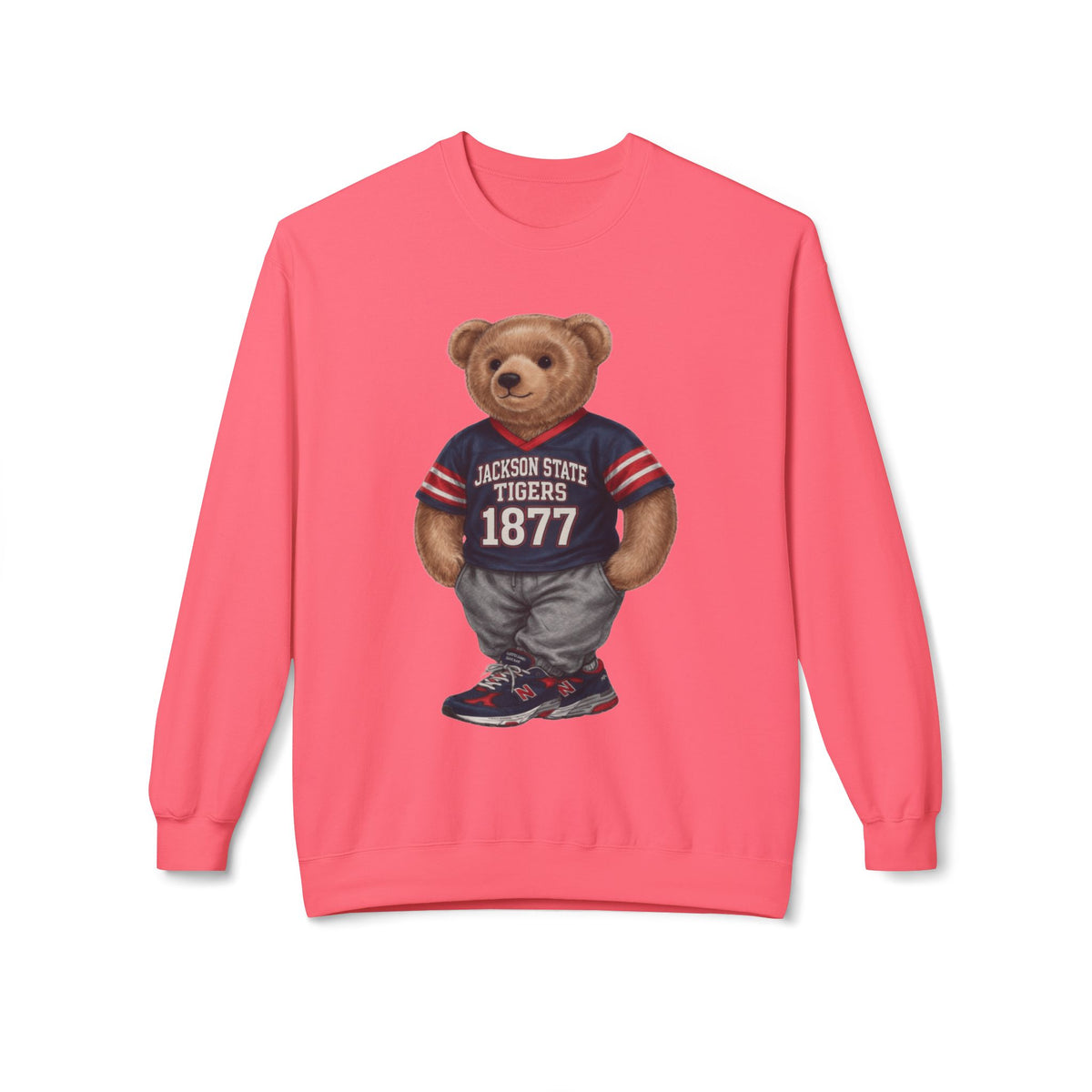 Jackson State Tigers Mascot- HBCU Polo Bear sweatshirt