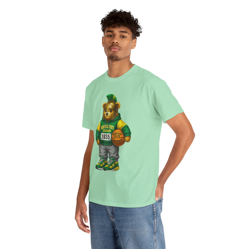 Norfolk State Spartan Bear - HBCU Tee Shirt