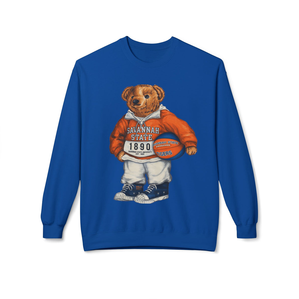 Savannah State Tigers Mascot- HBCU Polo Bear sweatshirt
