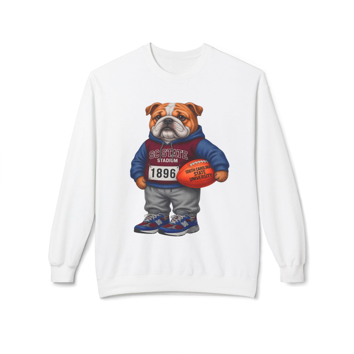 SC State Stadium Bulldog Mascot- HBCU Polo Bear sweatshirt