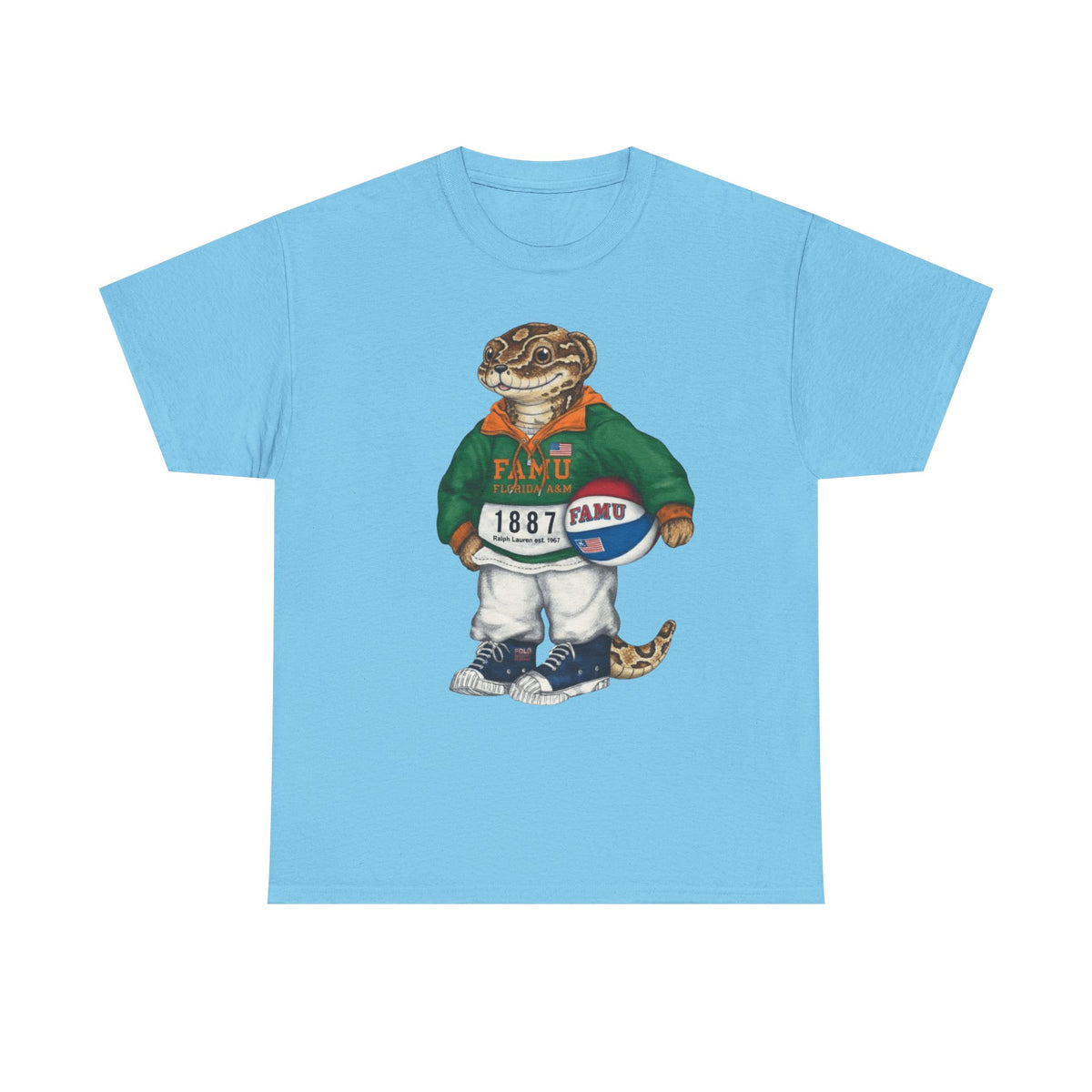 FAMU Rattler Bear  Edition- HBCU Tee Shirt