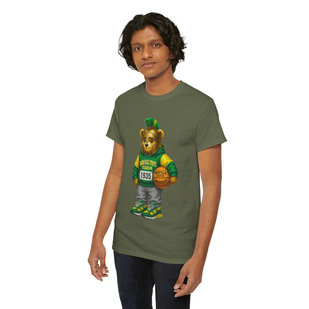 Norfolk State Spartan Bear - HBCU Tee Shirt