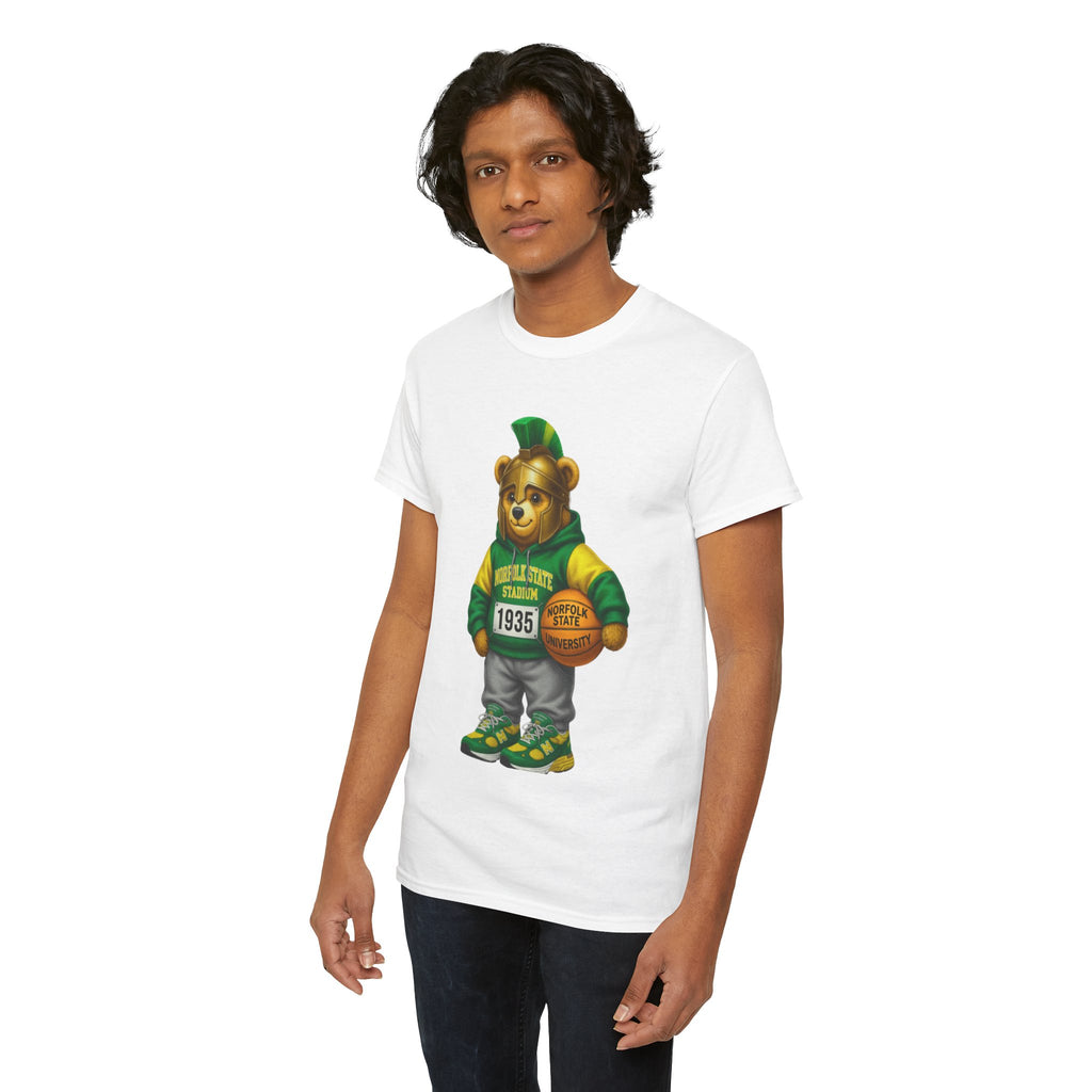 Norfolk State Spartan Bear - HBCU Tee Shirt