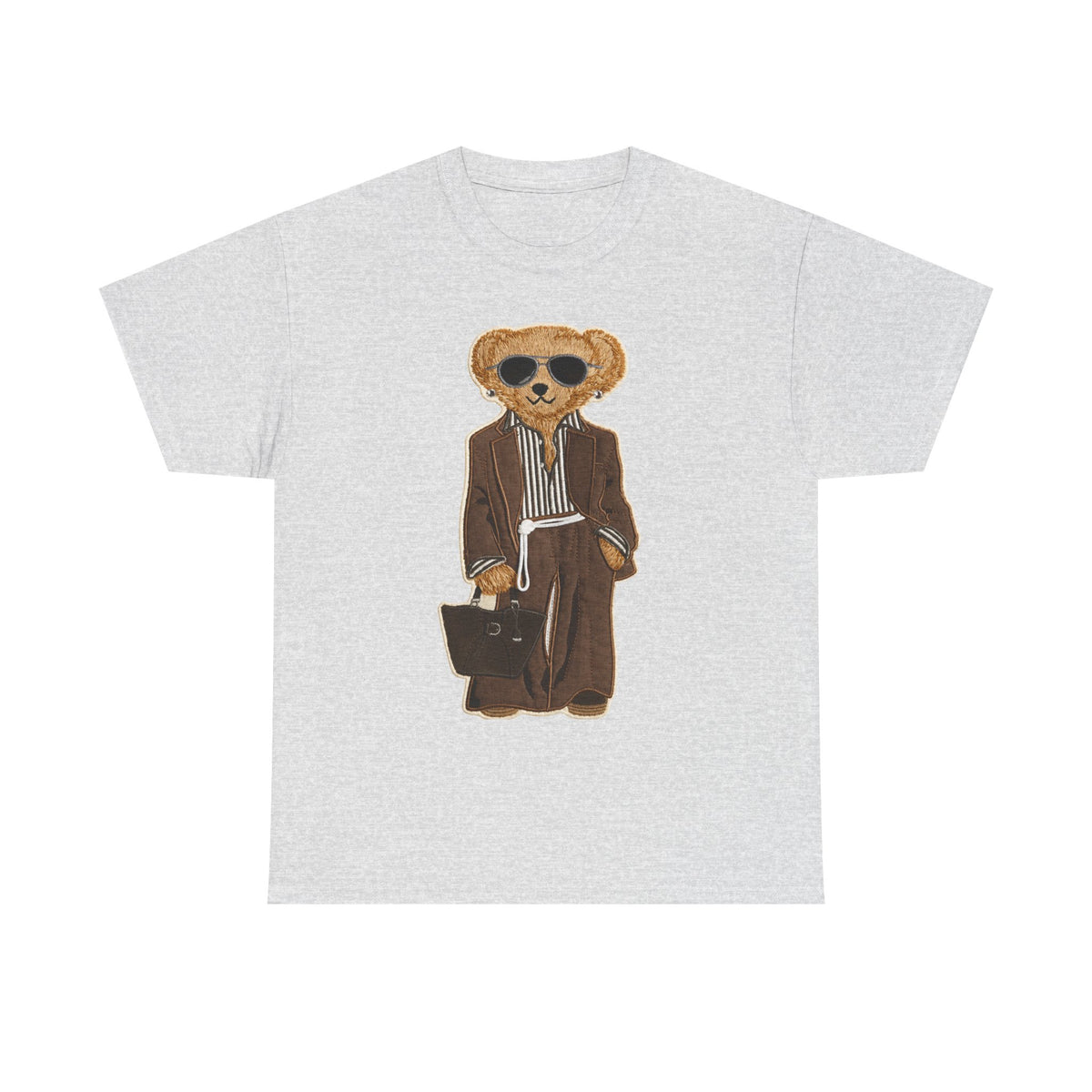 HBCU Bear in Suit graphic tee | Teddy Bear with Briefcase, Sunglasses