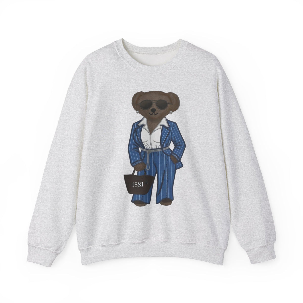 Spelman College Polo Bear  sweatshirt | Vintage Prep Teddy Bear