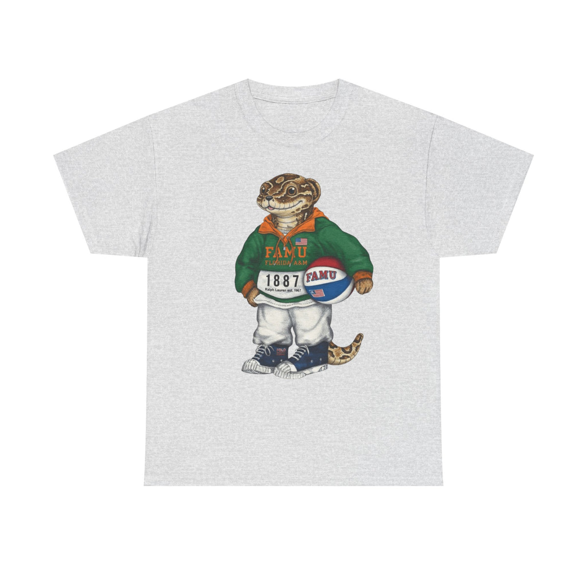 FAMU Rattler Bear  Edition- HBCU Tee Shirt