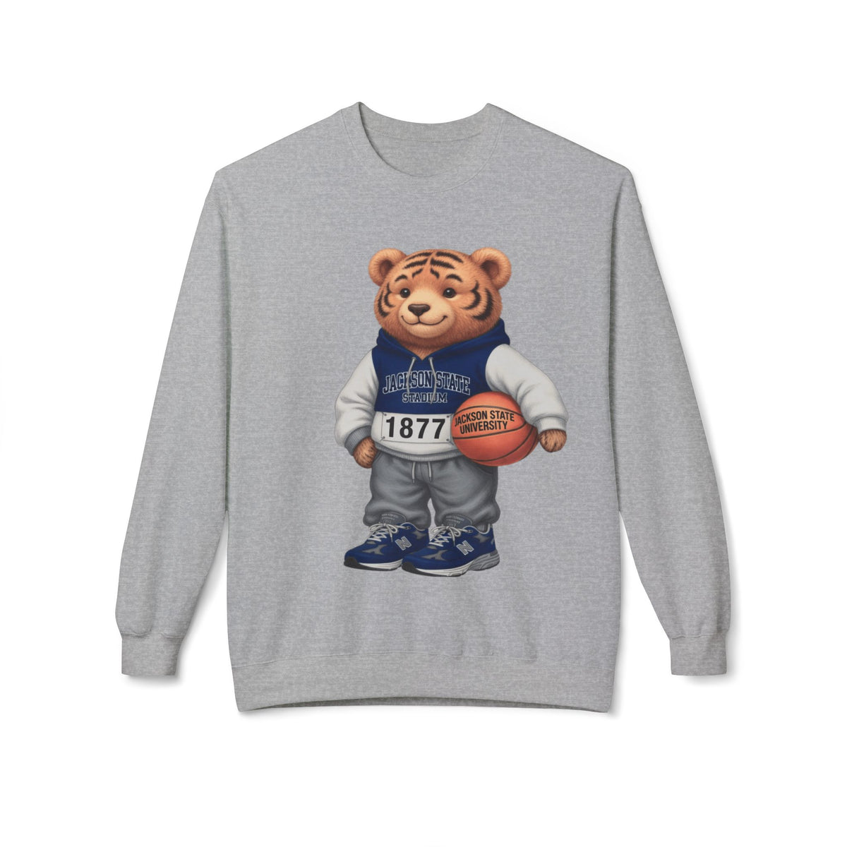 Jackson State Tiger Mascot- HBCU Polo Bear sweatshirt