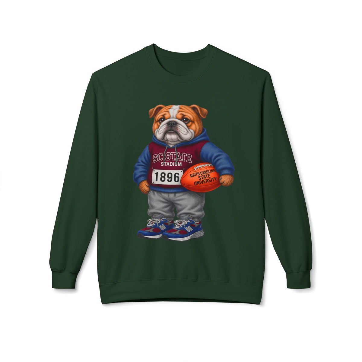 SC State Stadium Bulldog Mascot- HBCU Polo Bear sweatshirt