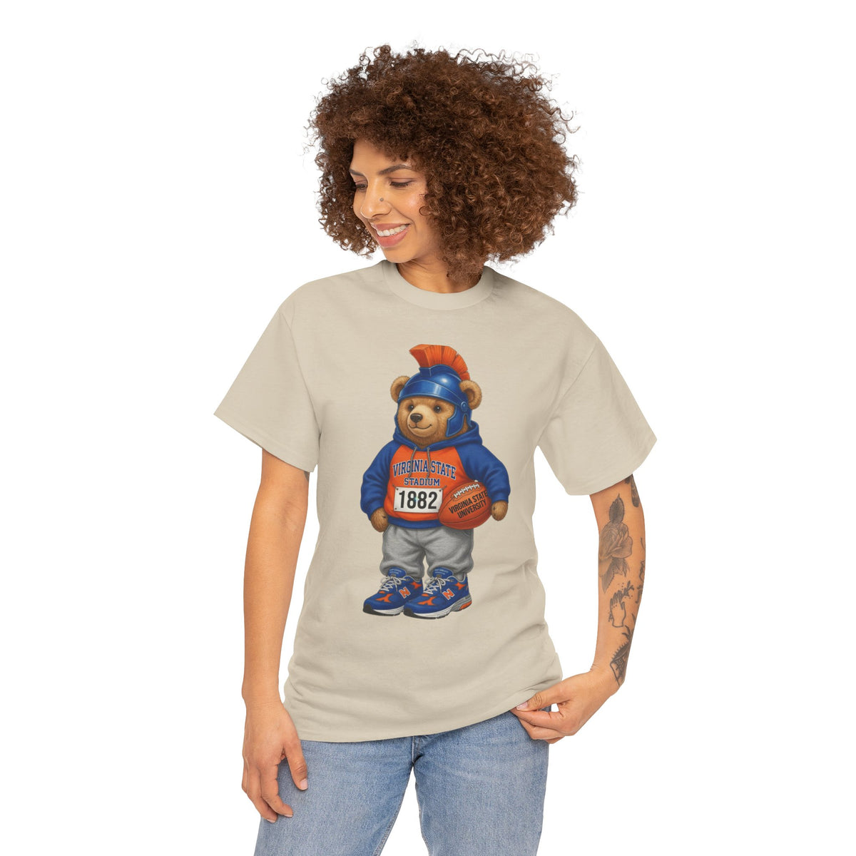 Virginia State Bear 2nd Edition HBCU Tee Shirt