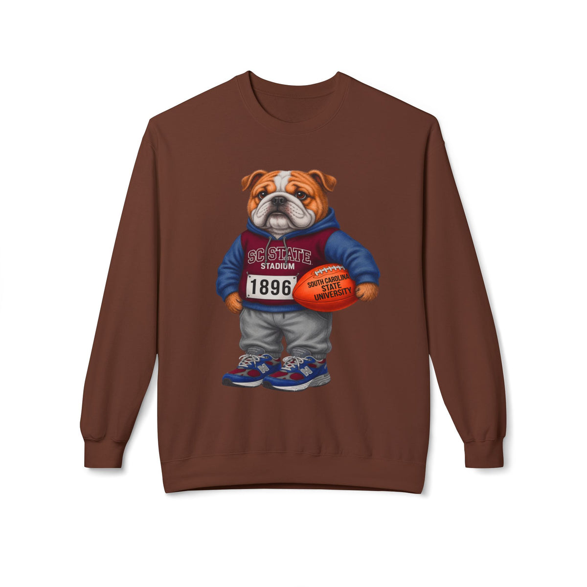 SC State Stadium Bulldog Mascot- HBCU Polo Bear sweatshirt