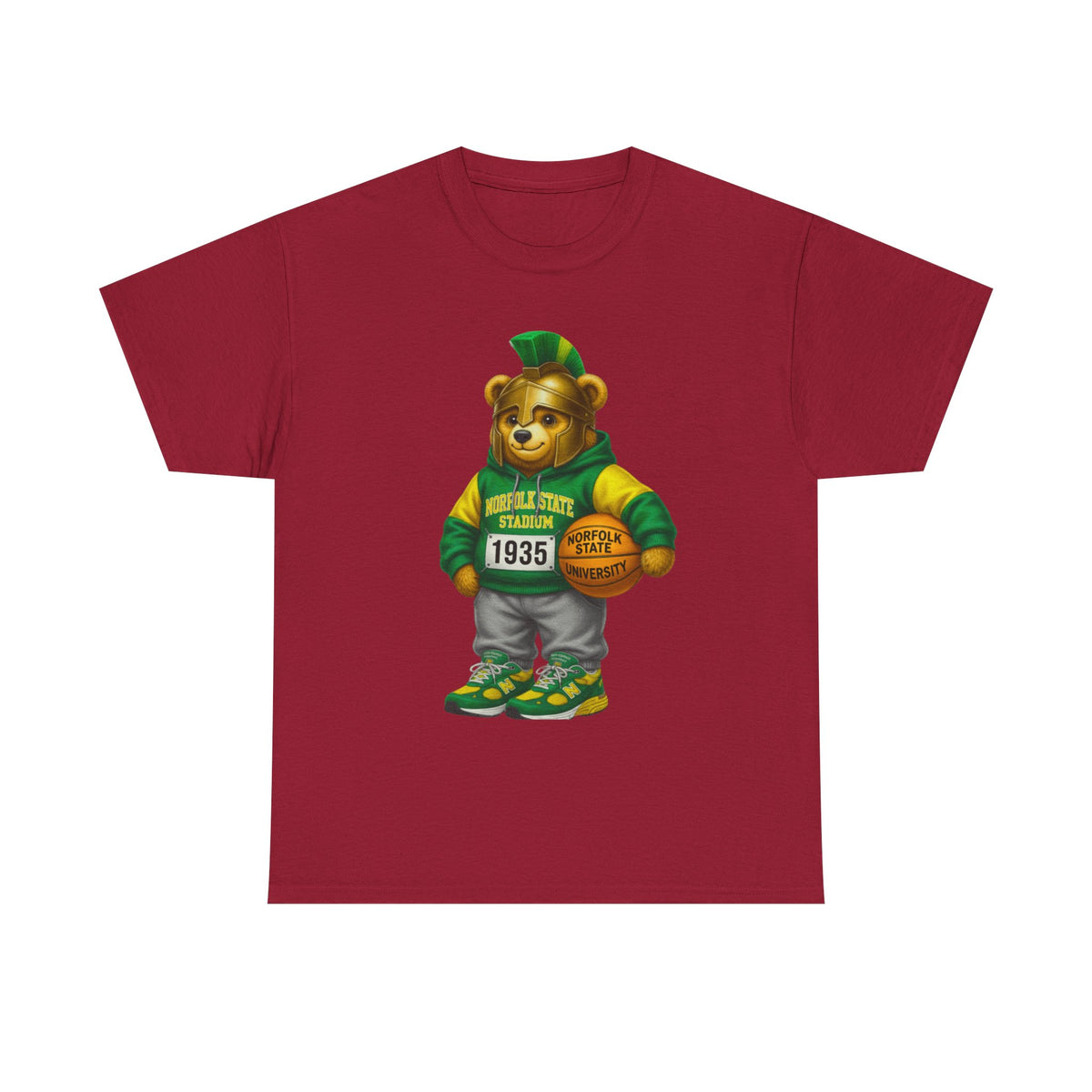 Norfolk State Spartan Bear HBCU Tee Shirt