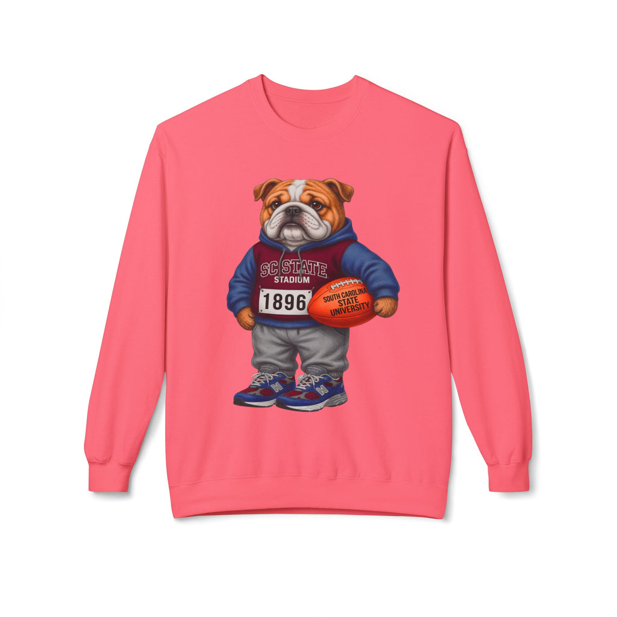 SC State Stadium Bulldog Mascot- HBCU Polo Bear sweatshirt