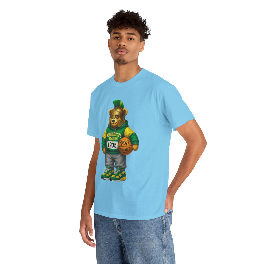 Norfolk State Spartan Bear - HBCU Tee Shirt
