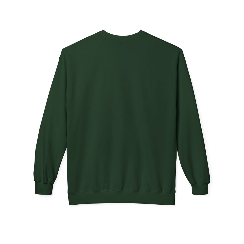 NSU Bear Sweatshirt | Norfolk State Spartan Teddy | Green Gold Heritage Crew | Yards & Dorms