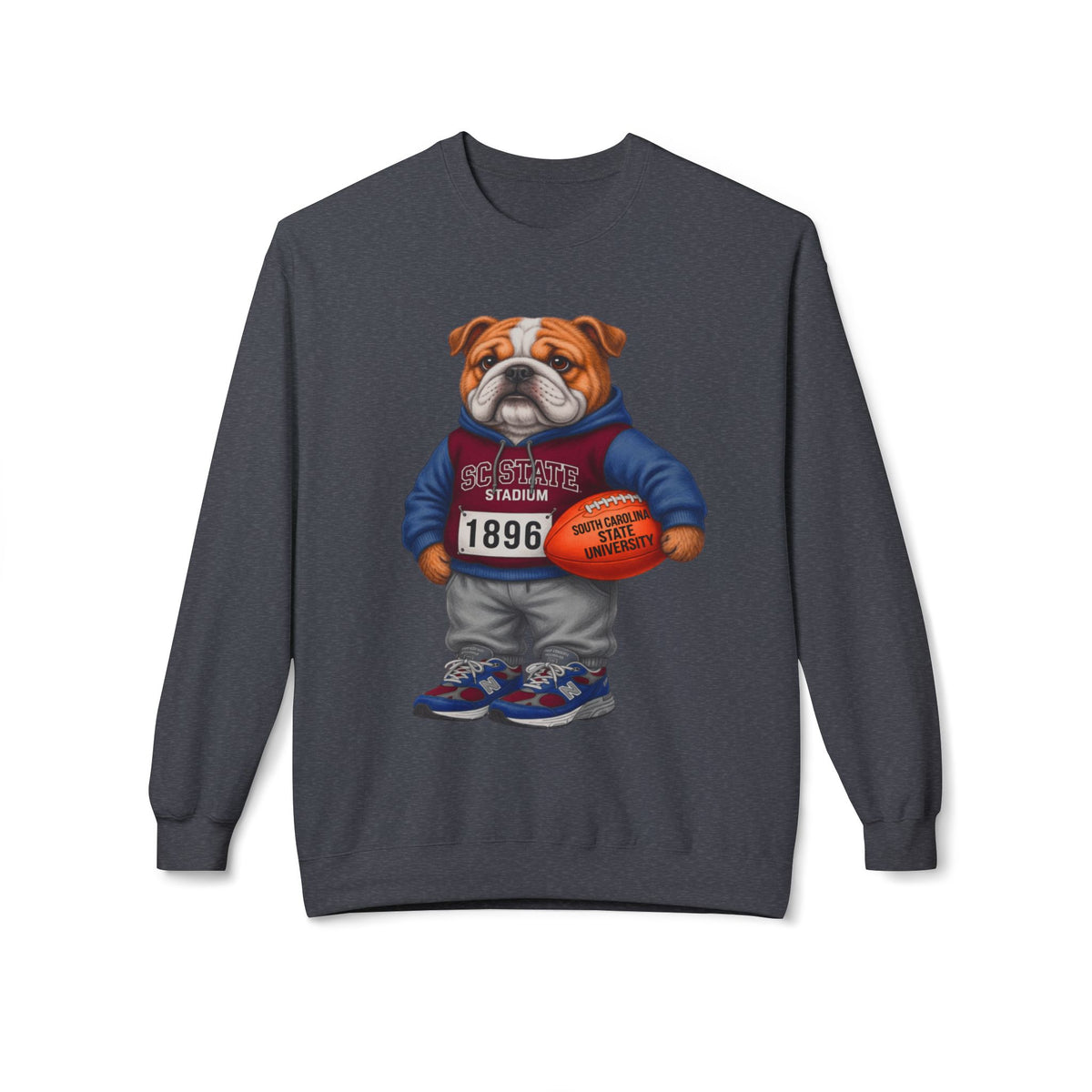SC State Stadium Bulldog Mascot- HBCU Polo Bear sweatshirt