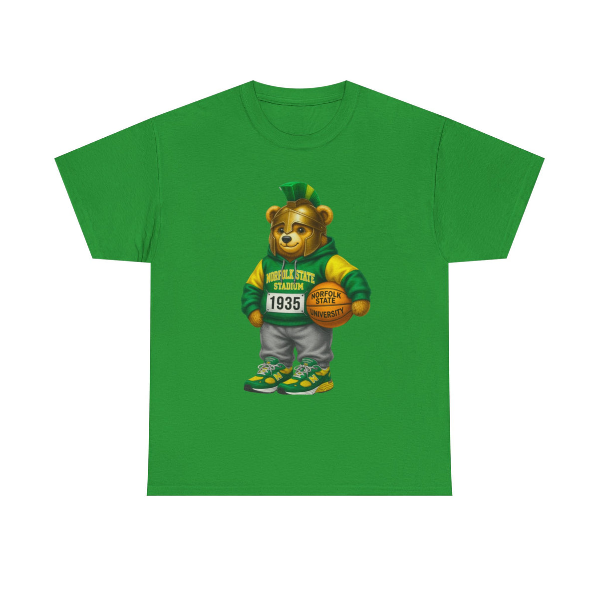 Norfolk State Spartan Bear - HBCU Tee Shirt