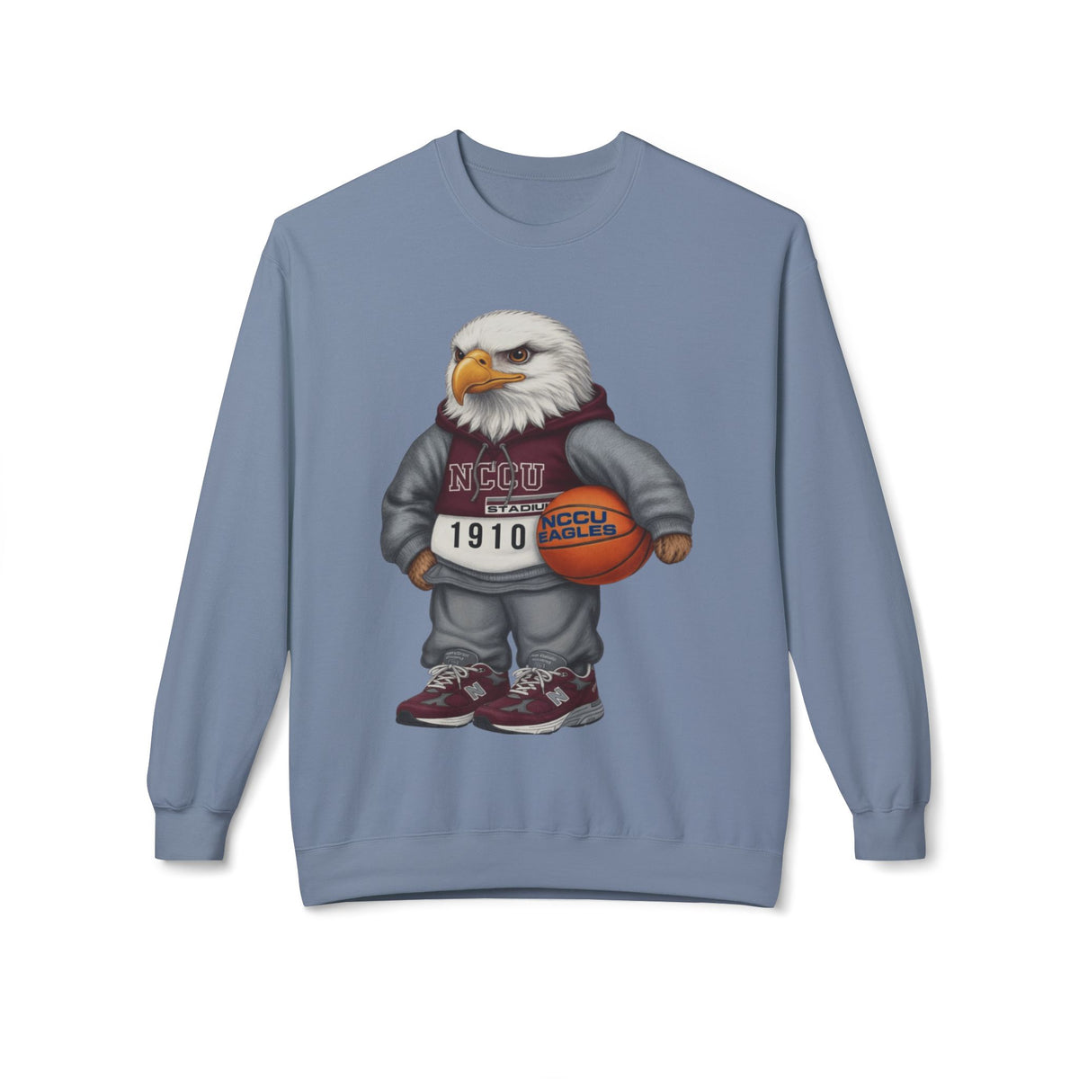 NCCU Eagles Mascot- HBCU Polo Bear sweatshirt