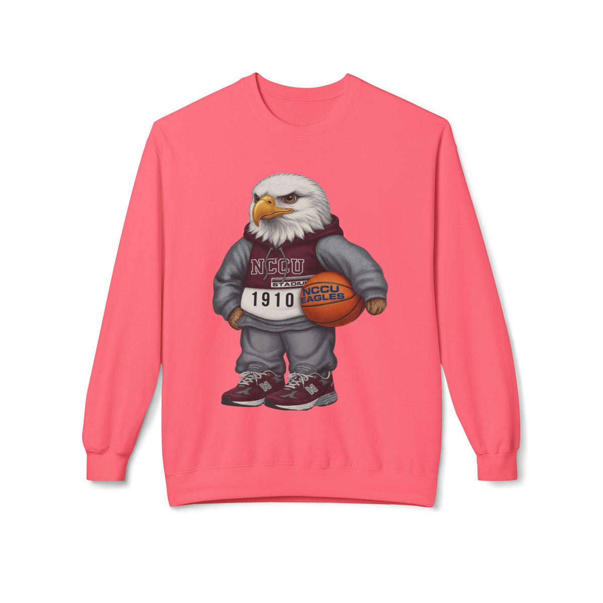 NCCU Eagles Mascot- HBCU Polo Bear sweatshirt