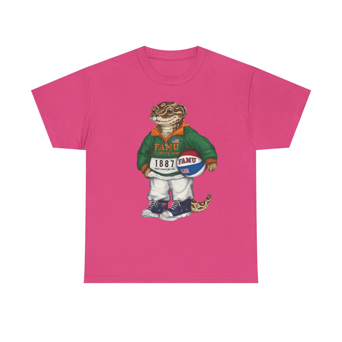 FAMU Rattler Bear  Edition- HBCU Tee Shirt