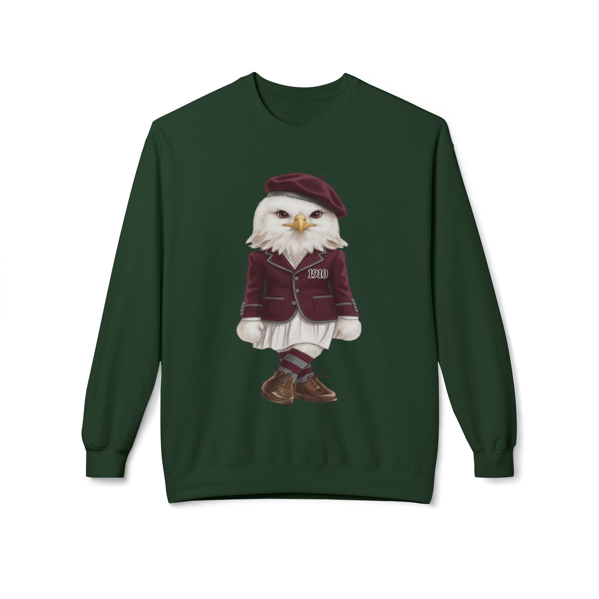 NCCU  Lady Eagle of 1910- HBCU Polo Bear sweatshirt