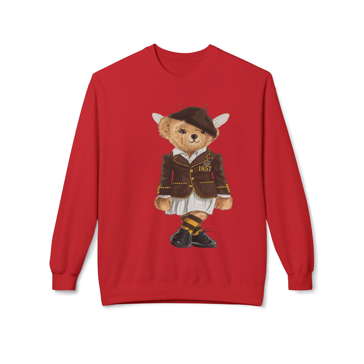 Harris–Stowe HBCU Lady Bear Sweatshirt | HSSU Hornets Teddy | Black Gold Heritage Crew | Yards & Dorms