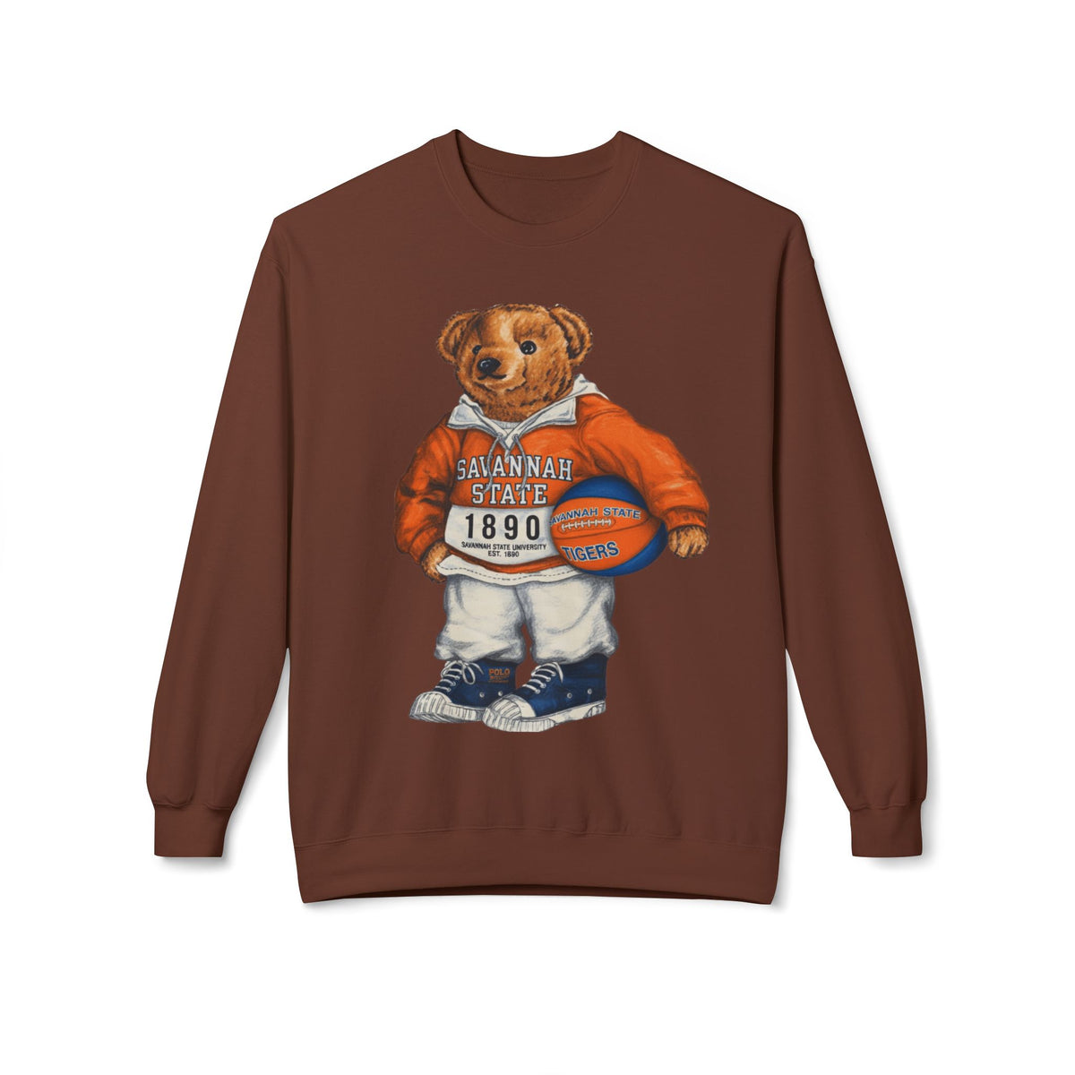 Savannah State Tigers Mascot- HBCU Polo Bear sweatshirt