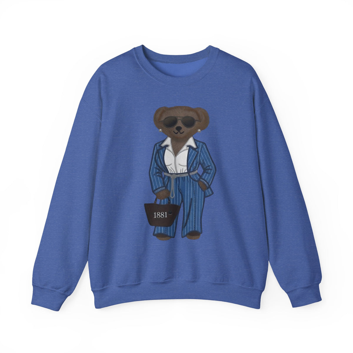 Spelman College Polo Bear  sweatshirt | Vintage Prep Teddy Bear