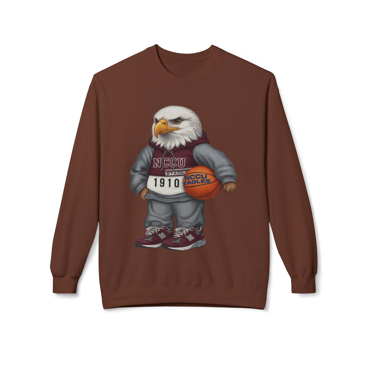 NCCU Eagles Mascot- HBCU Polo Bear sweatshirt