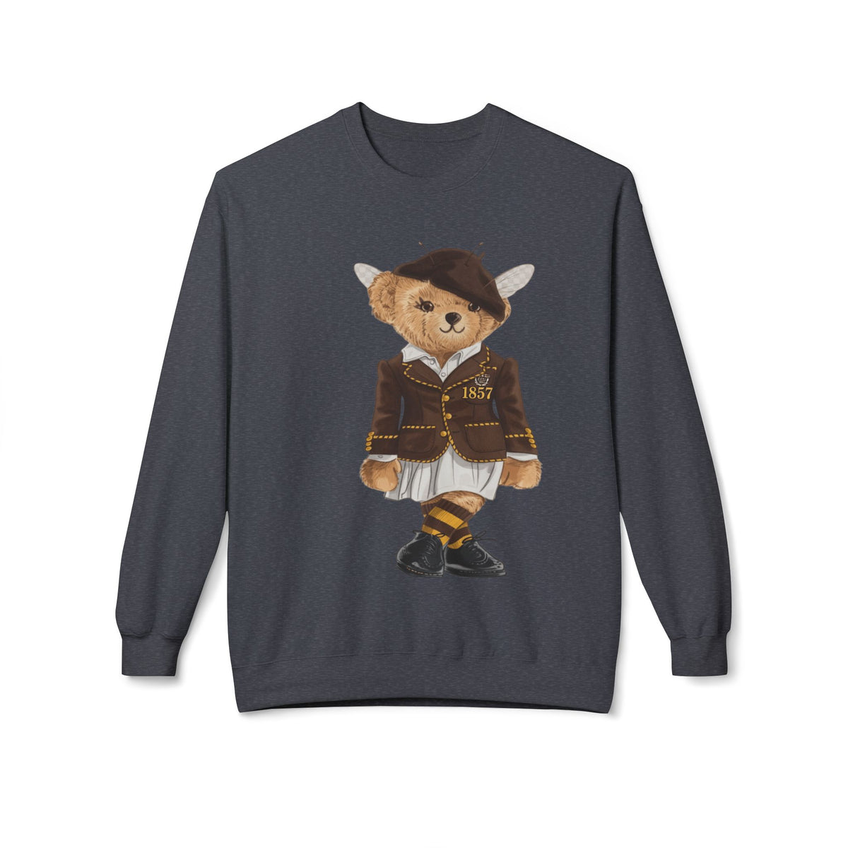 Harris–Stowe HBCU Lady Bear Sweatshirt | HSSU Hornets Teddy | Black Gold Heritage Crew | Yards & Dorms