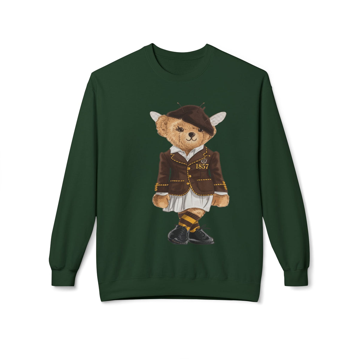 Harris–Stowe HBCU Lady Bear Sweatshirt | HSSU Hornets Teddy | Black Gold Heritage Crew | Yards & Dorms