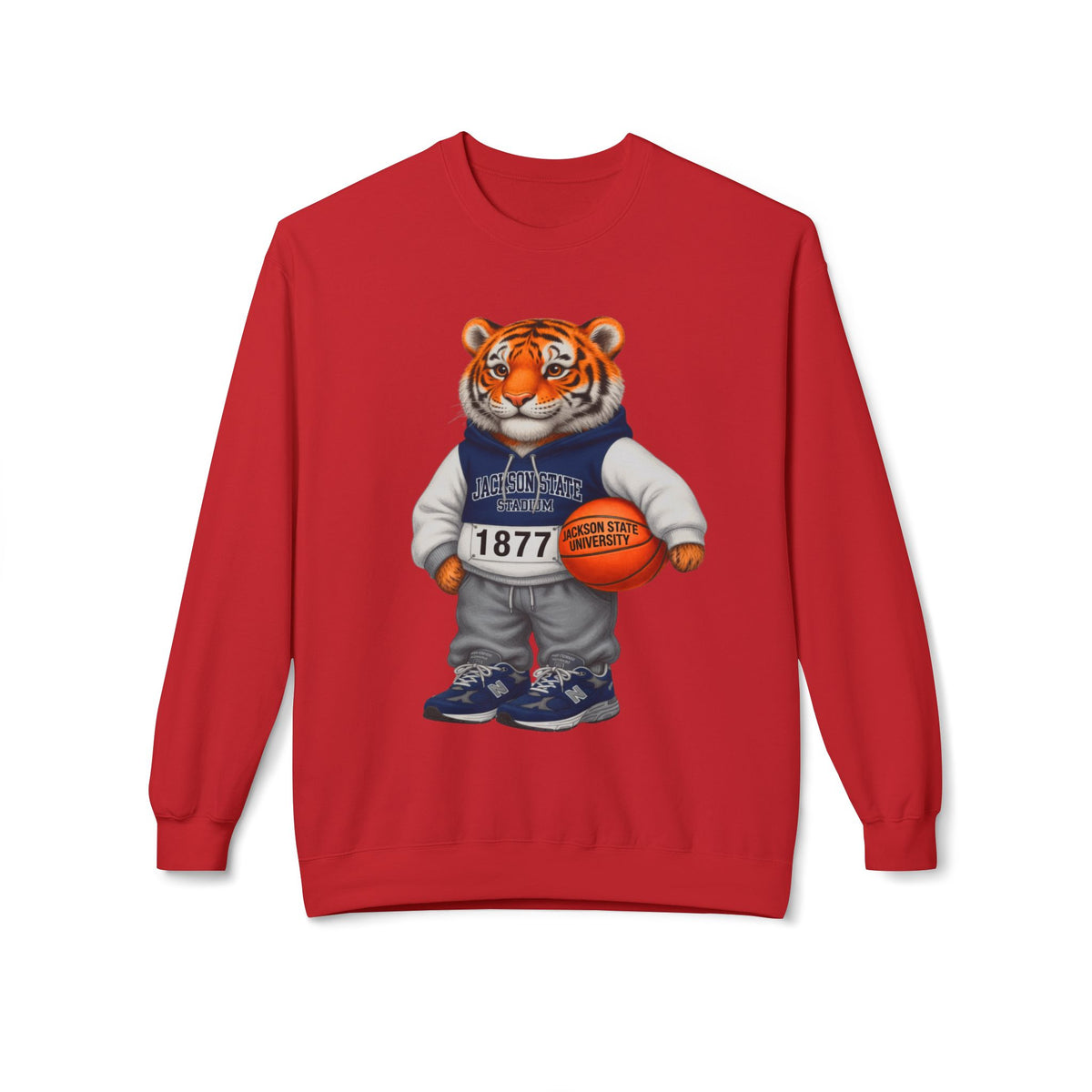 Jackson State Tiger Mascot- HBCU Polo Bear sweatshirt
