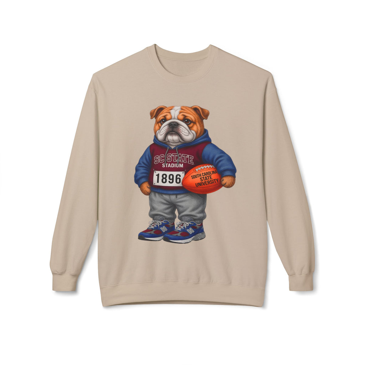 SC State Stadium Bulldog Mascot- HBCU Polo Bear sweatshirt