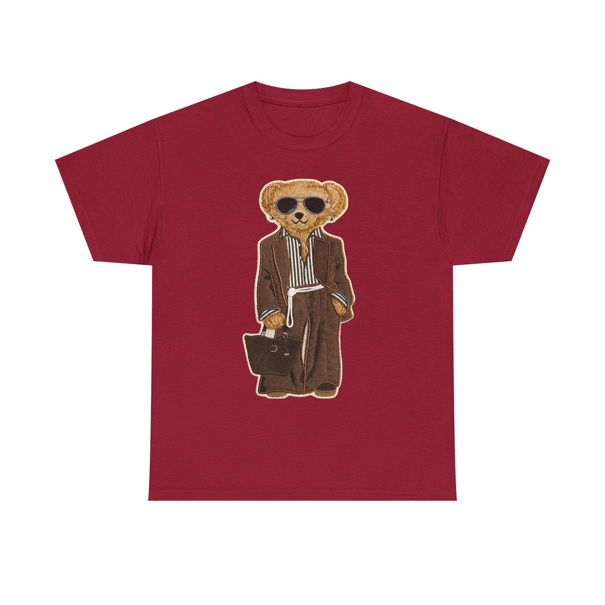 HBCU Bear in Suit graphic tee | Teddy Bear with Briefcase, Sunglasses
