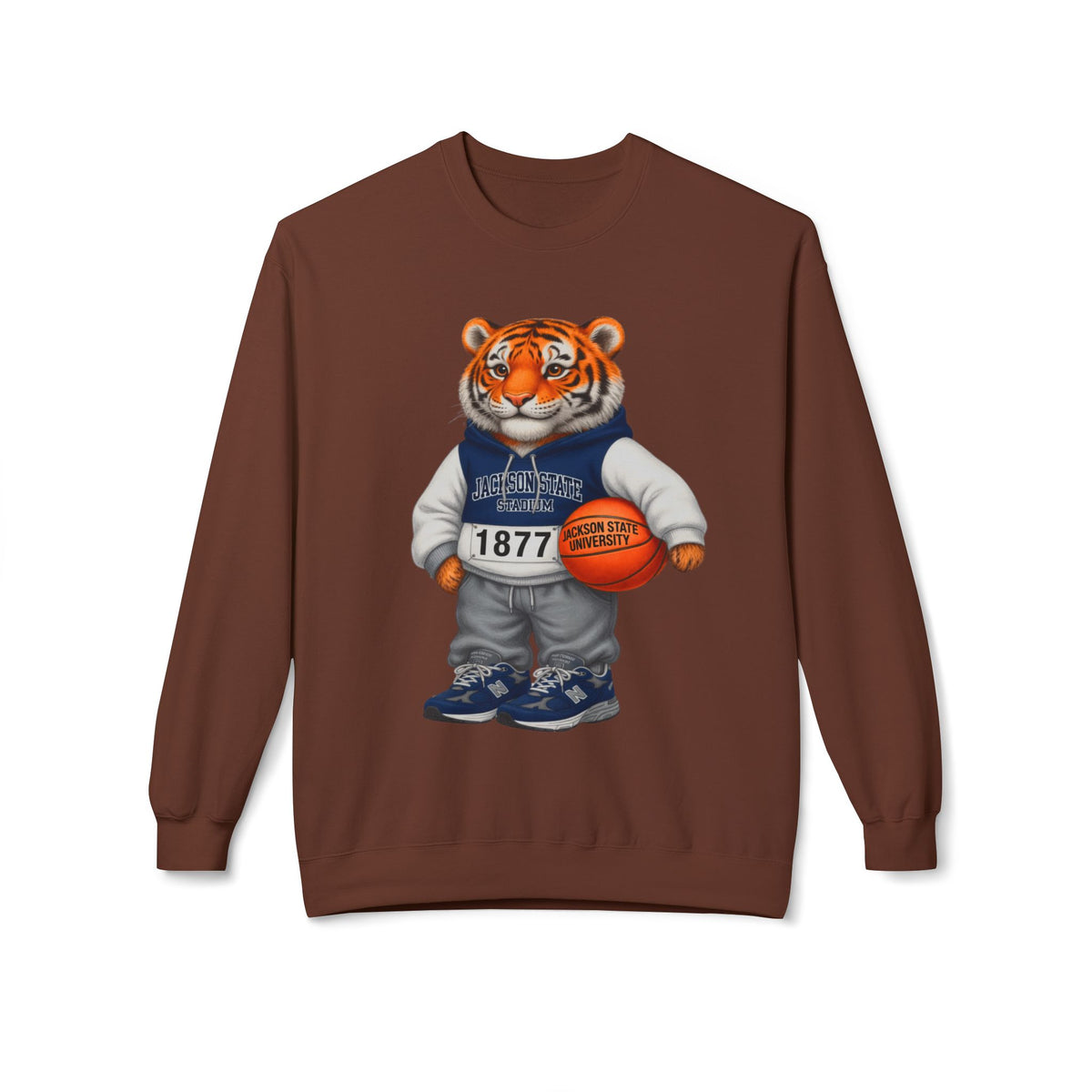 Jackson State Tiger Mascot- HBCU Polo Bear sweatshirt