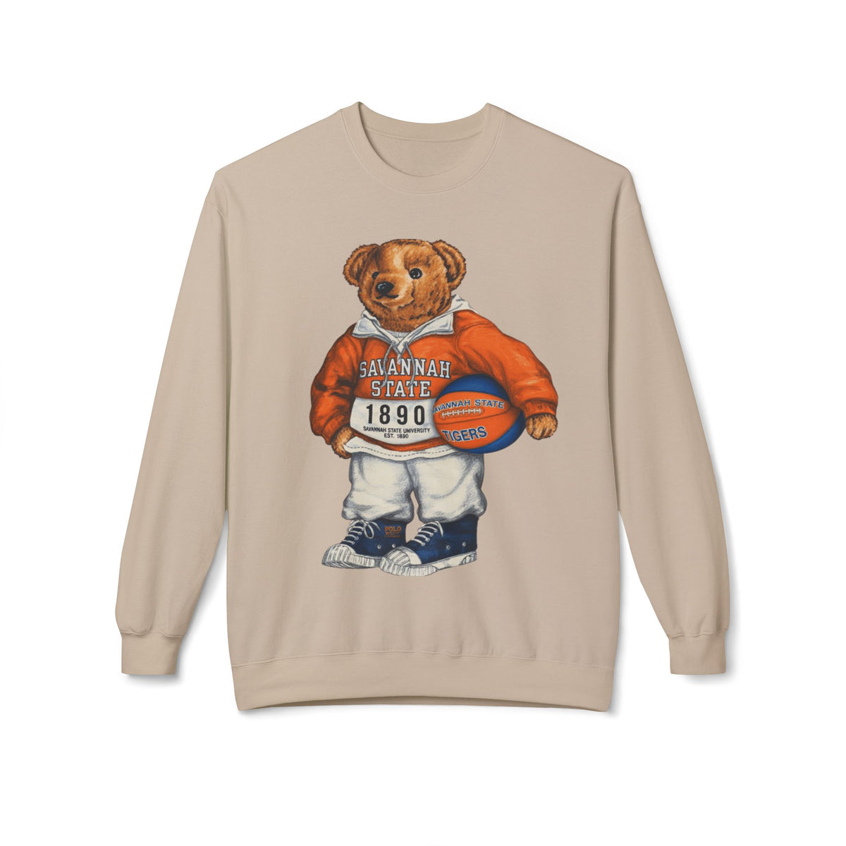 Savannah State Tigers Mascot- HBCU Polo Bear sweatshirt