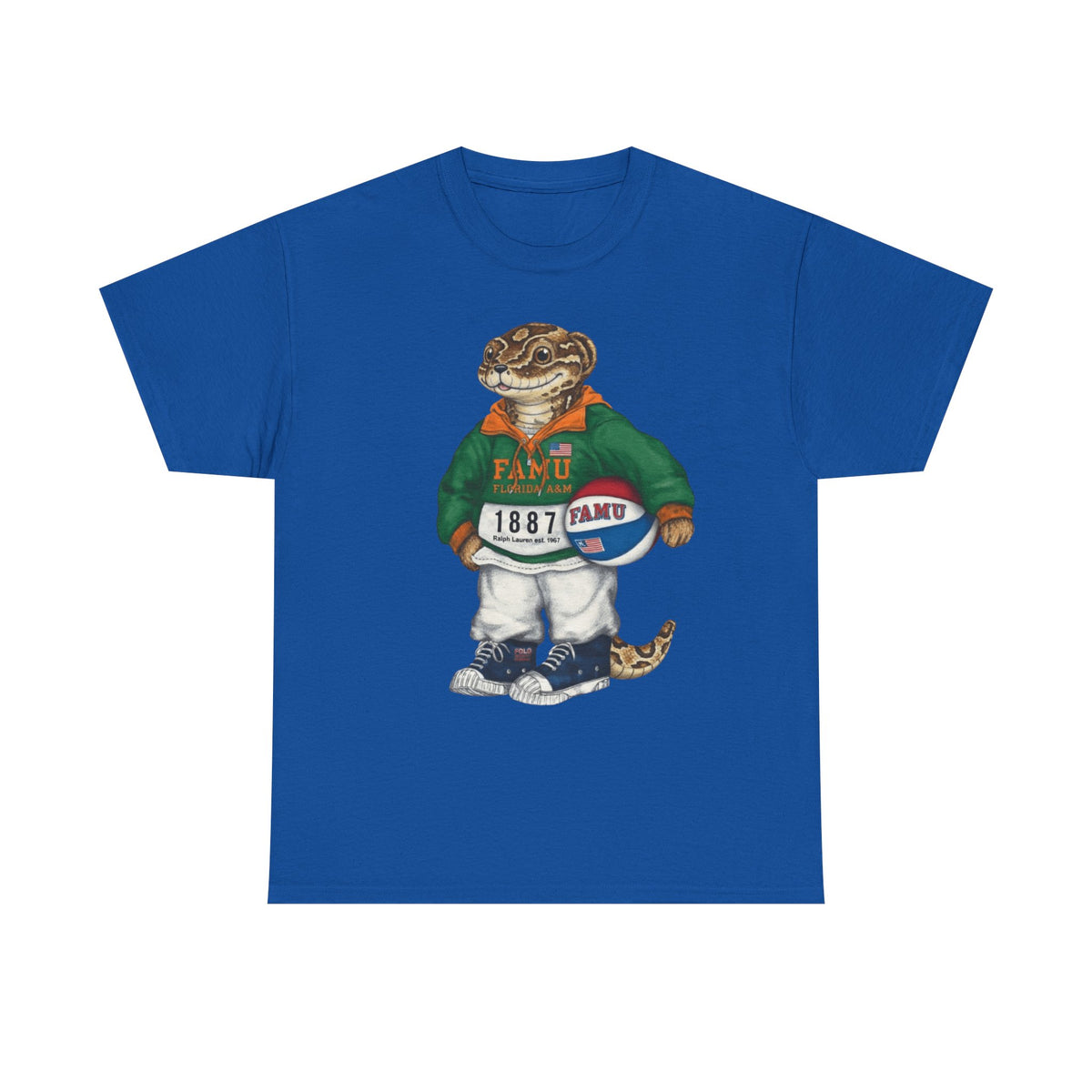 FAMU Rattler Bear  Edition- HBCU Tee Shirt