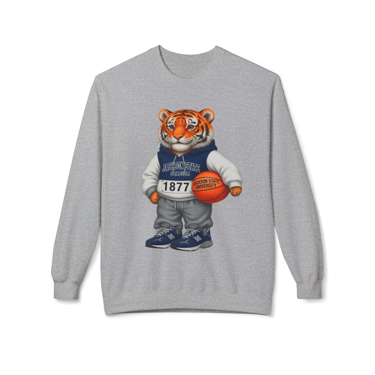 Jackson State Tiger Mascot- HBCU Polo Bear sweatshirt