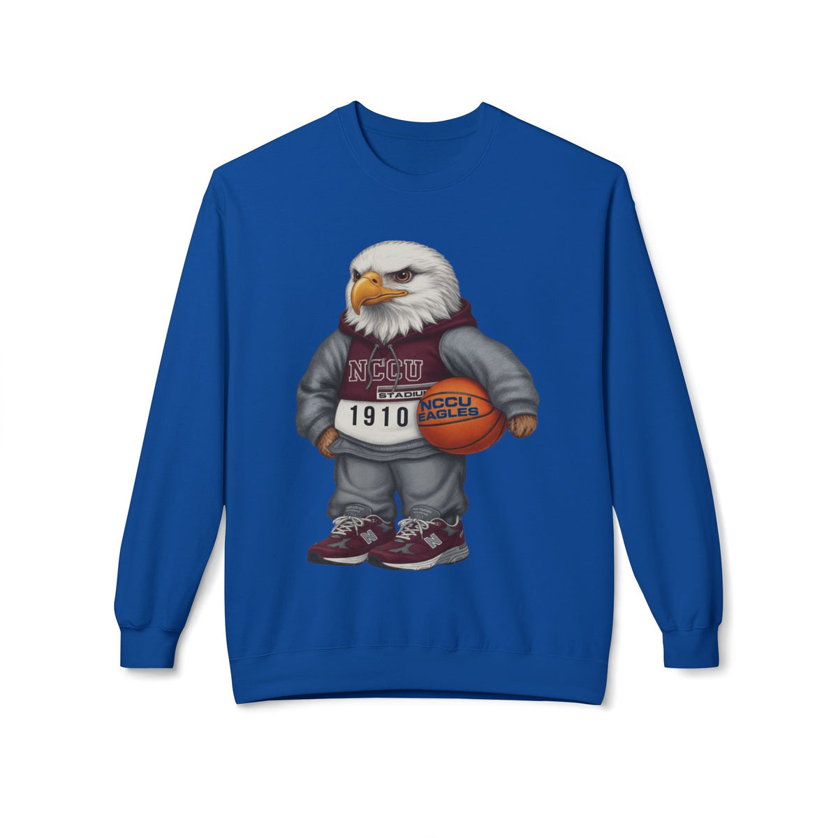 NCCU Eagles Mascot- HBCU Polo Bear sweatshirt