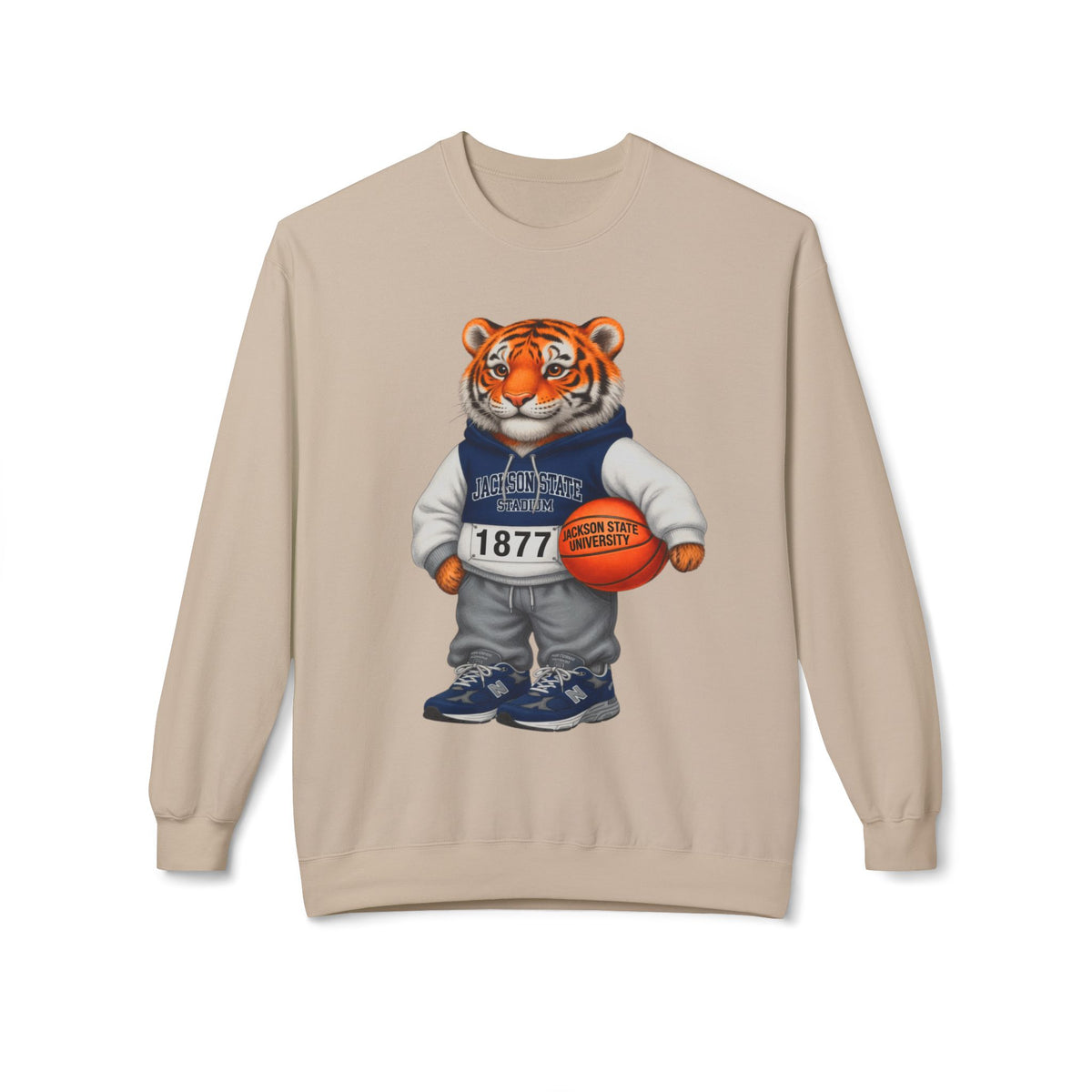 Jackson State Tiger Mascot- HBCU Polo Bear sweatshirt