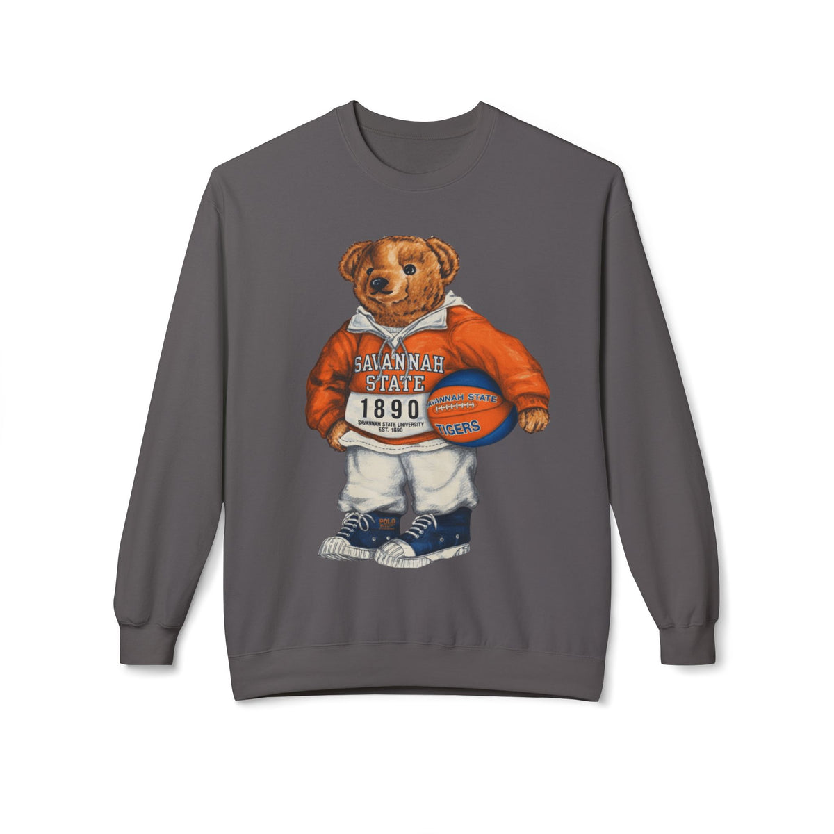 Savannah State Tigers Mascot- HBCU Polo Bear sweatshirt