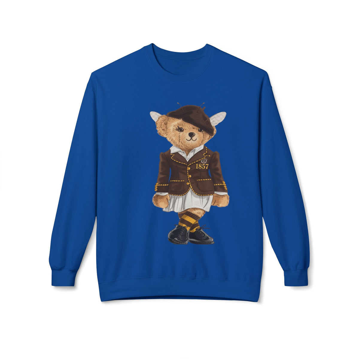 Harris–Stowe HBCU Lady Bear Sweatshirt | HSSU Hornets Teddy | Black Gold Heritage Crew | Yards & Dorms