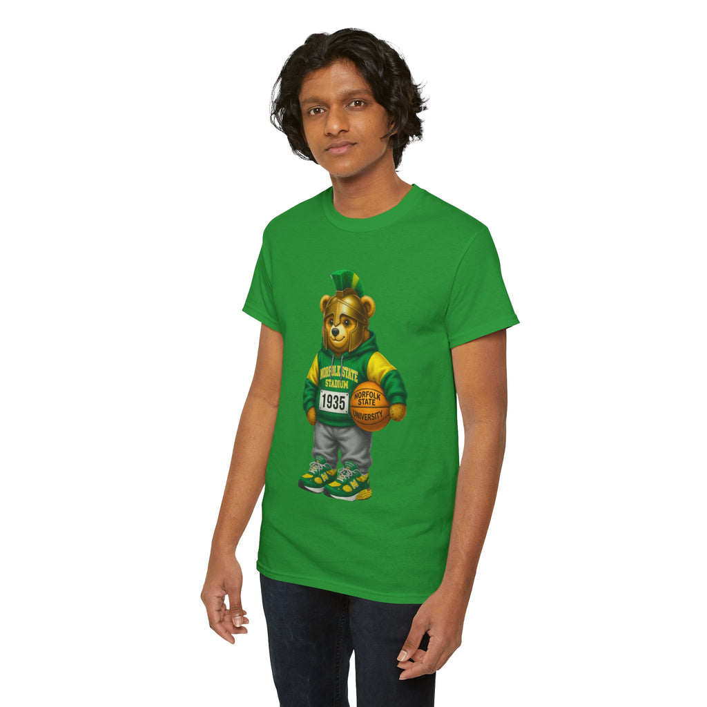 Norfolk State Spartan Bear - HBCU Tee Shirt