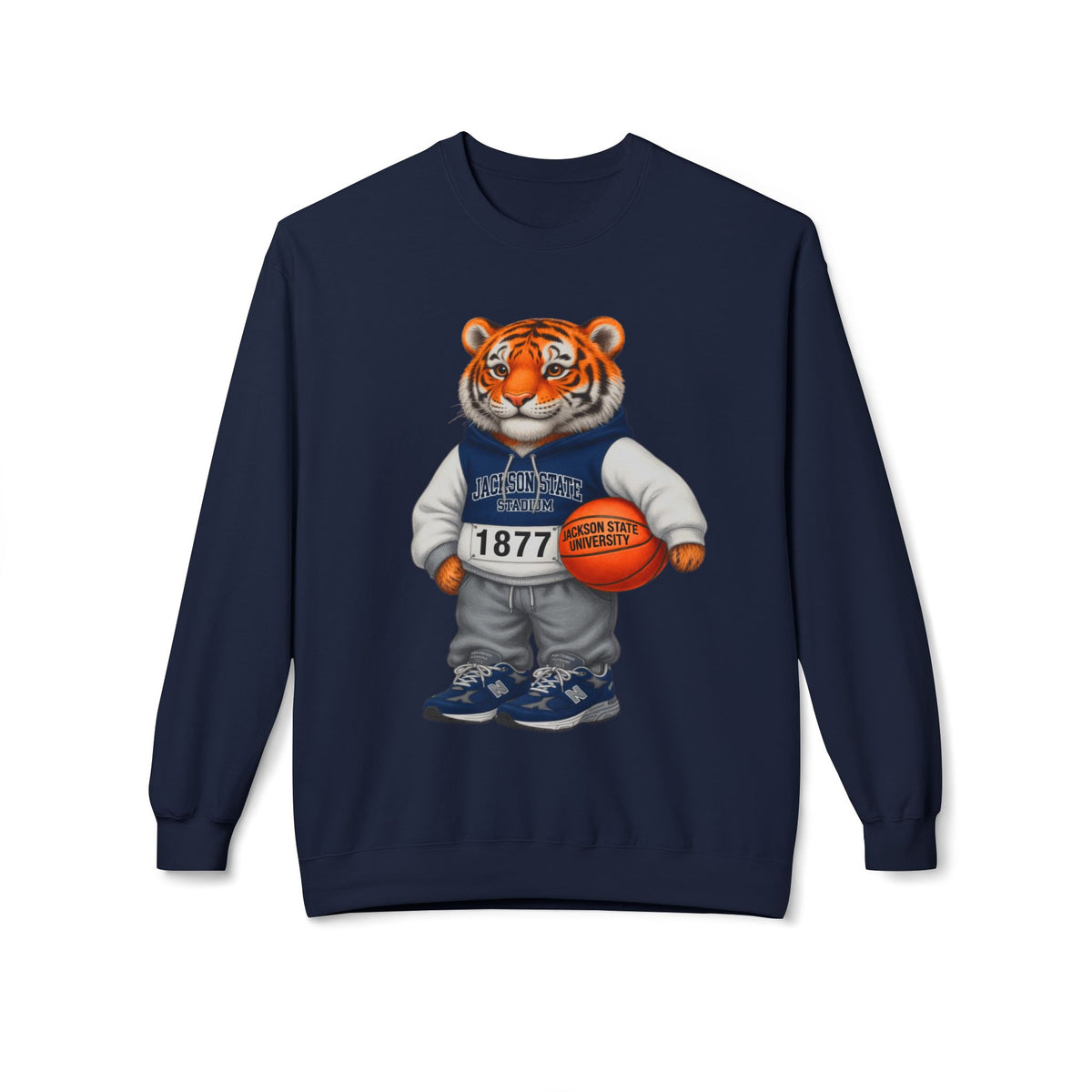 Jackson State Tiger Mascot- HBCU Polo Bear sweatshirt