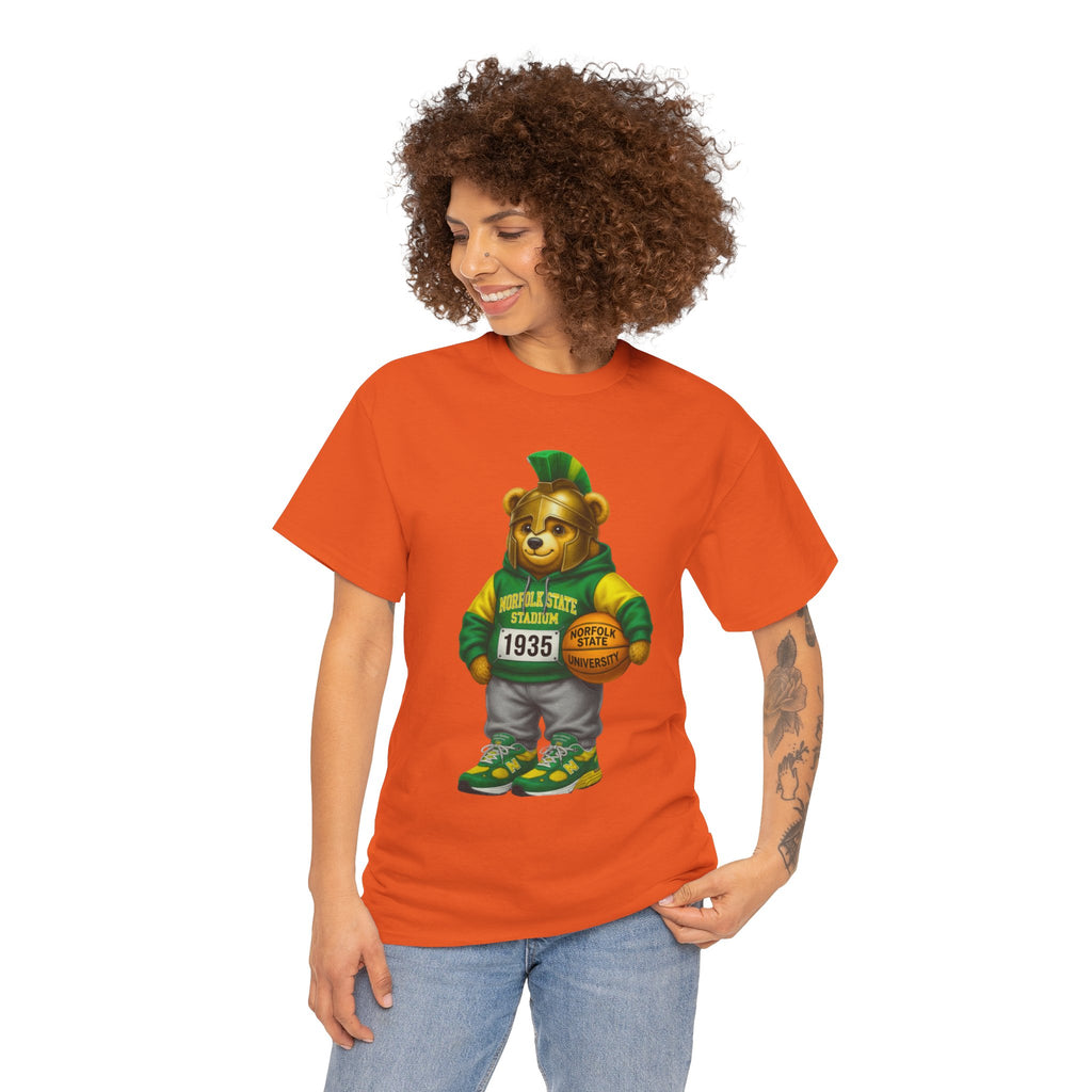 Norfolk State Spartan Bear - HBCU Tee Shirt