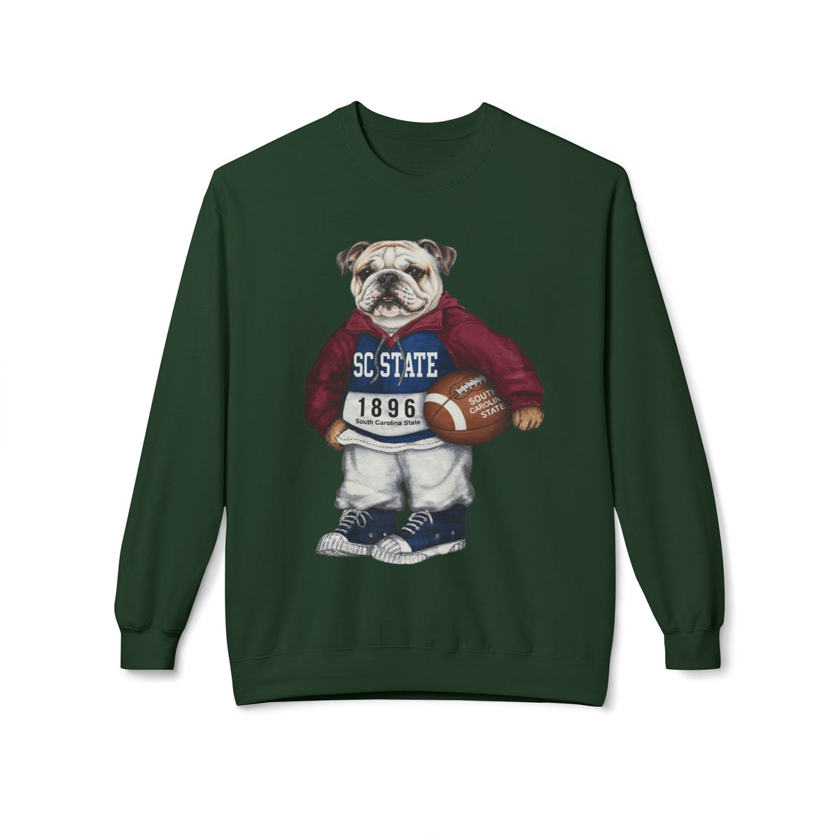SC State Bulldog Mascot- HBCU Polo Bear sweatshirt