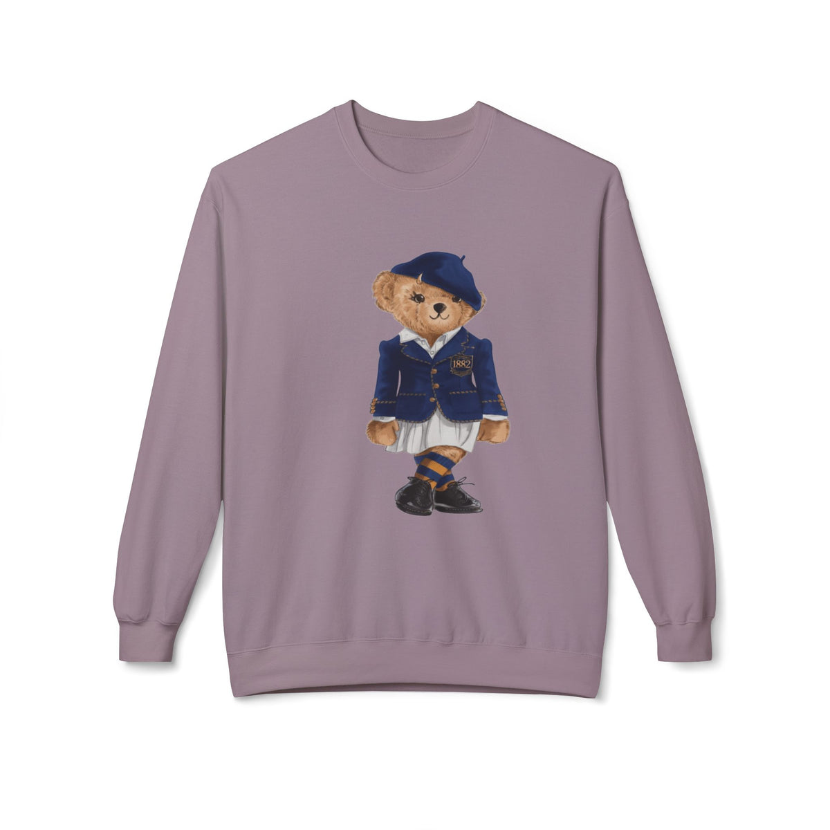 VSU Polo Bear Sweatshirt | Virginia State University Trojans Teddy | Vintage Prep HBCU Bear |