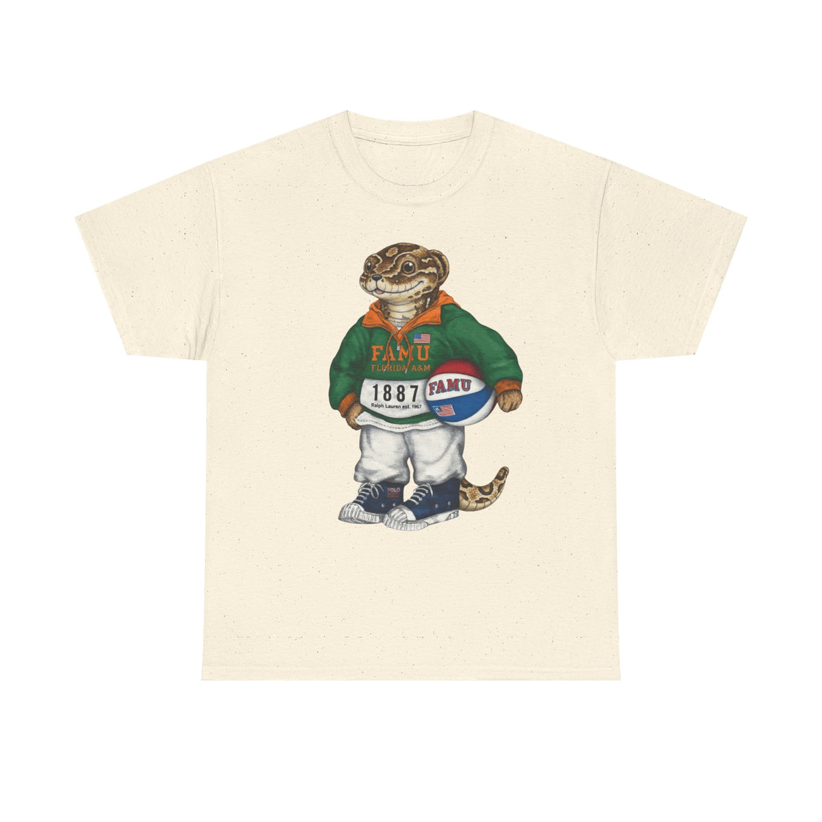 FAMU Rattler Bear  Edition- HBCU Tee Shirt