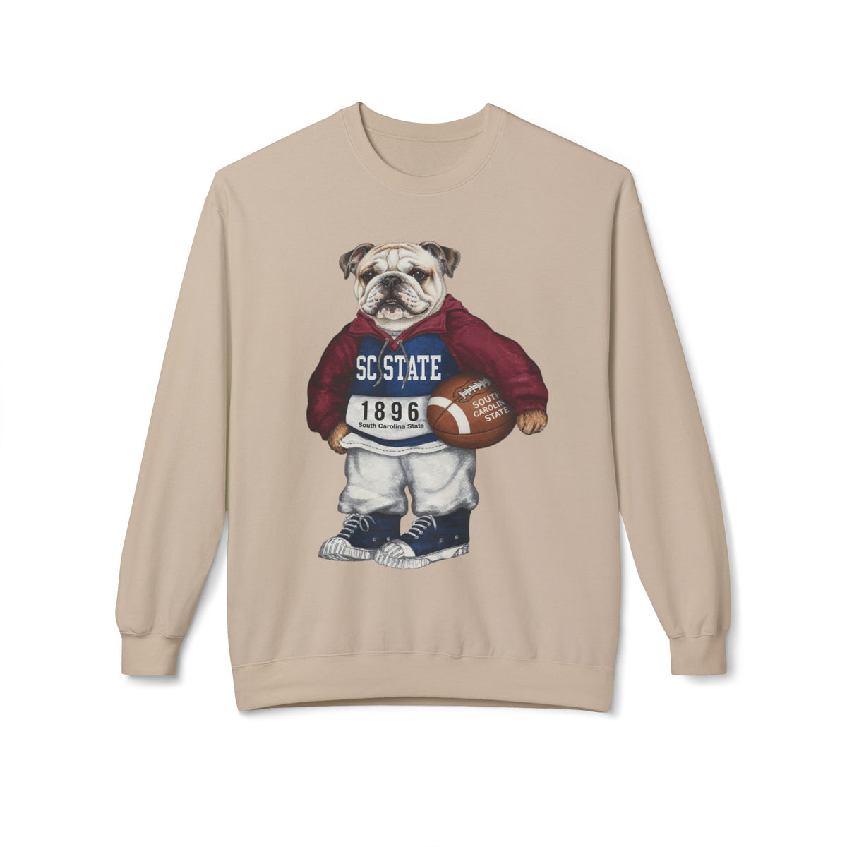 SC State Bulldog Mascot- HBCU Polo Bear sweatshirt